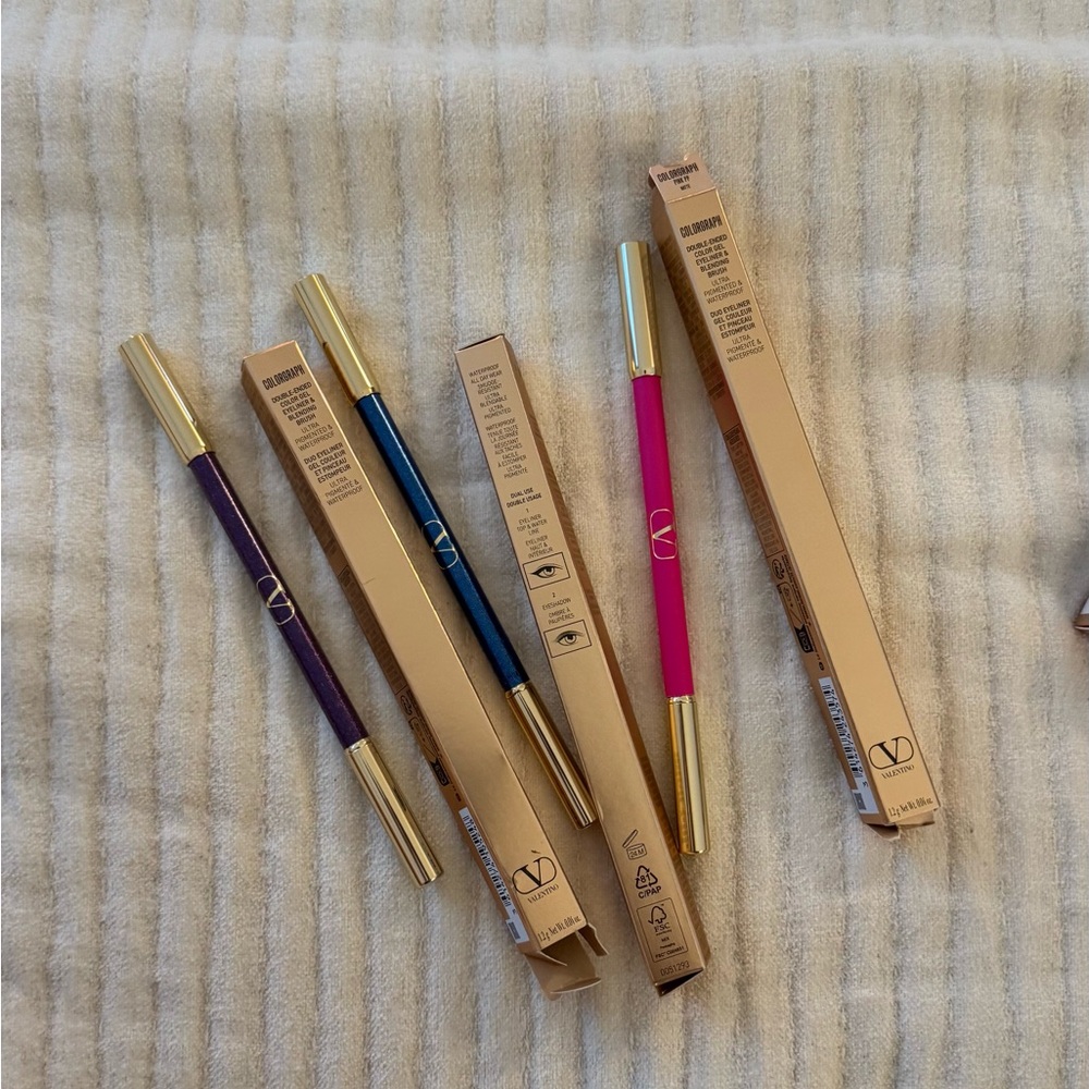 Valentino Vibrant Eyeliner Trio with Gold Accents